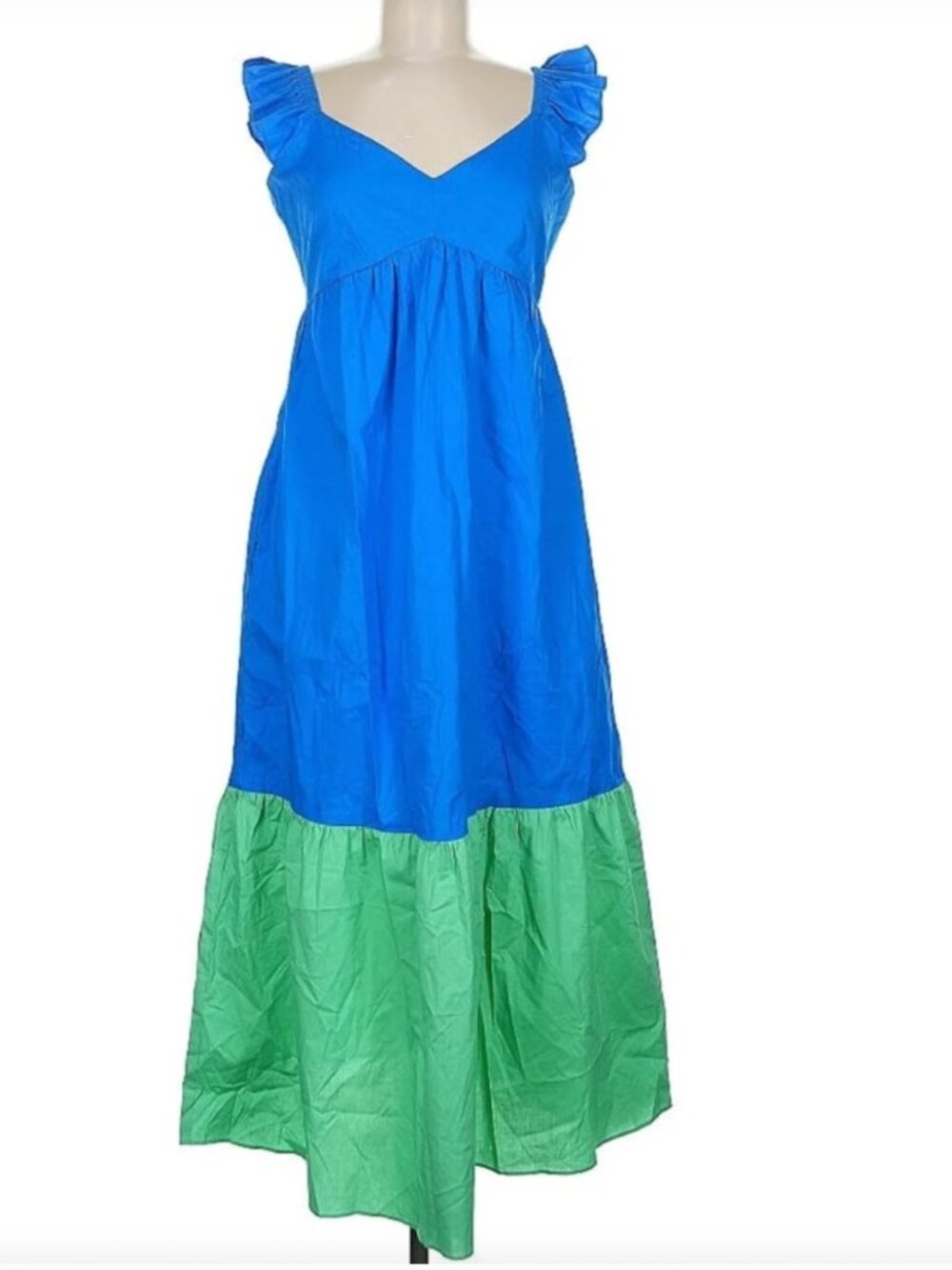Donna Morgan Colorblock Print Maxi Dress